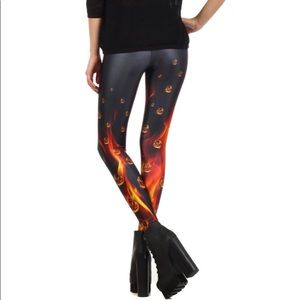 POPRAGEOUS CATCHING FIRE LEGGINGS